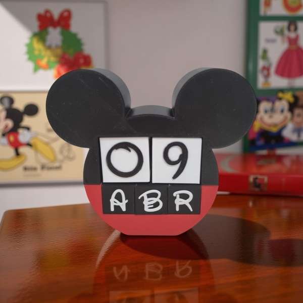 Calendário de mesa - Mickey