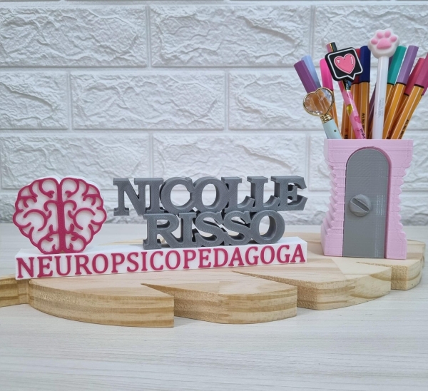Placa Profissional Neuropsicopedagoga - Imagem 5