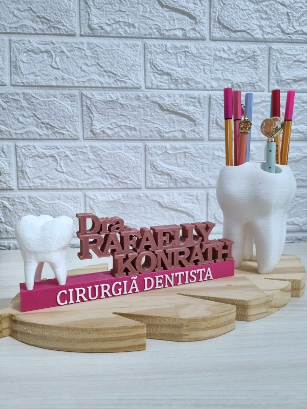 Placa Profissional Odontologia - Imagem 4
