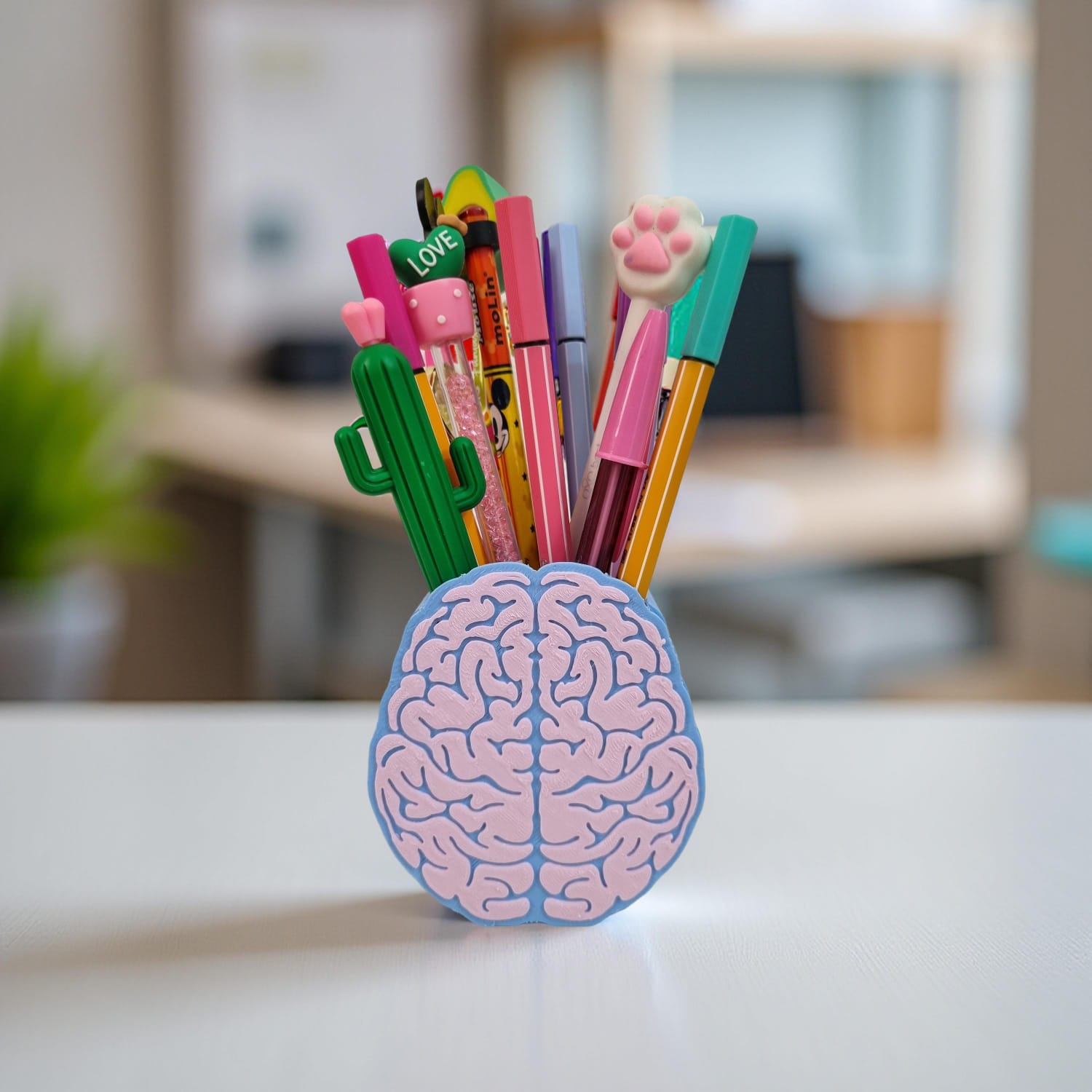 Porta Trecos/Canetas - Design Cérebro - Imagem 3