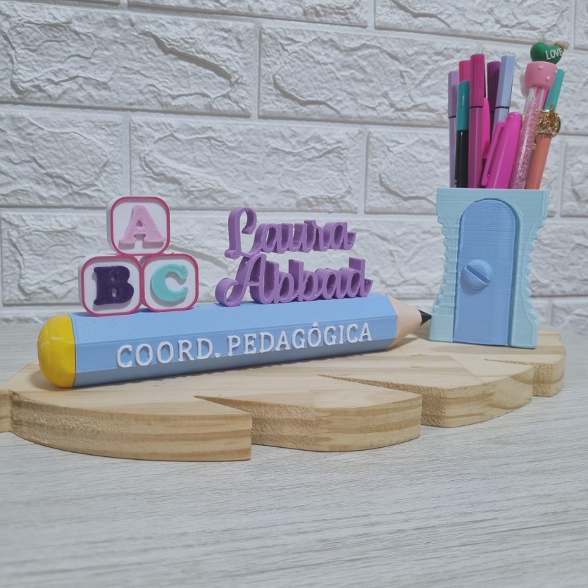 Placa Profissional Coordenadora Pedagógica