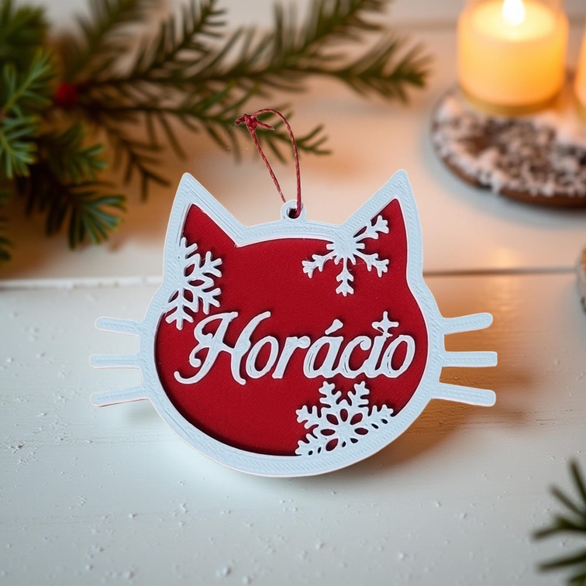 Enfeite Natalino Pet - personalizado